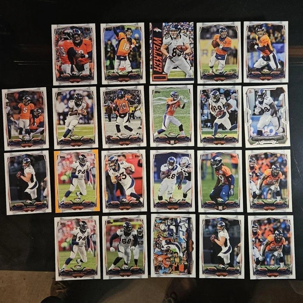 NFL Football‎ Card Lot Vikings Falcons Buccaneers Broncos 60+ 008291